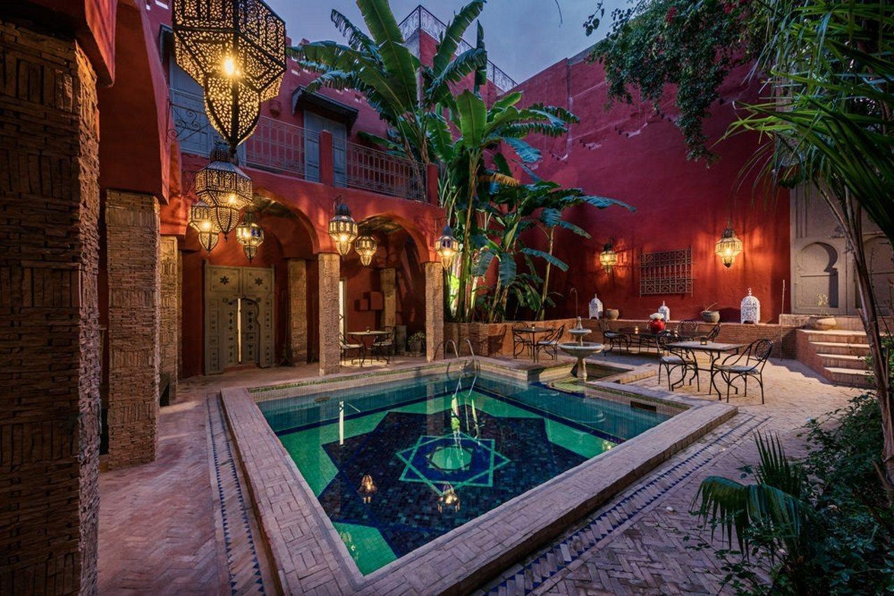 Les Jardins D Henia Riad And Hammam Marrakesch Exterior foto
